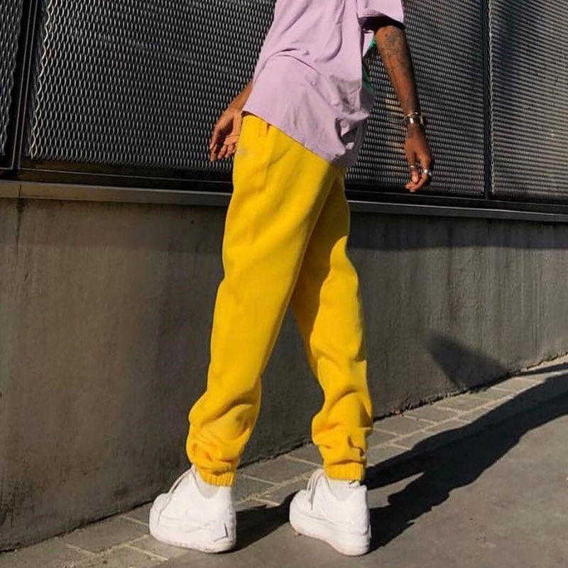 rockmore harajuku joggers wide leg sweatpants women trousers