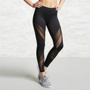 black patchwork mesh leggings women's jeggings legins women leggins