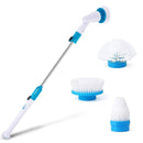 2set wireless electric spin scrubber cleaning brush