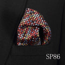men's pocket square handkerchiefs striped 22*22 cm sp86