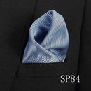 men's pocket square handkerchiefs striped 22*22 cm sp84