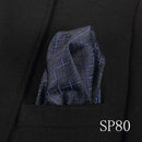 men's pocket square handkerchiefs striped 22*22 cm sp80