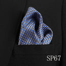 men's pocket square handkerchiefs striped 22*22 cm sp67