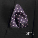 men's pocket square handkerchiefs striped 22*22 cm sp71