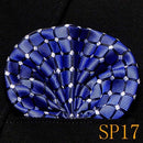 men's pocket square handkerchiefs striped 22*22 cm sp17
