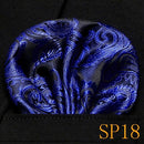 men's pocket square handkerchiefs striped 22*22 cm sp18