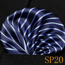 men's pocket square handkerchiefs striped 22*22 cm sp20