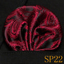 men's pocket square handkerchiefs striped 22*22 cm sp22