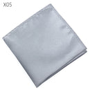 men white handkerchief suit pocket towel accessories wedding banquet anniversary commercial black red blue x05