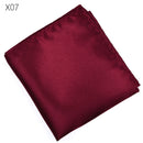 men white handkerchief suit pocket towel accessories wedding banquet anniversary commercial black red blue x07