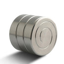 vortecon kinetic desk toy with mesmerizing motion anti-stress fidget spinner finger toys adult toys children toys silver