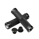 1 pair bicycle grips mountain bike lock on bicycle handlebars end grips black