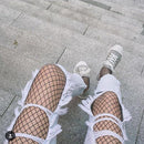 lady women sexy pantyhose mesh fishnet nylon tights long stocking