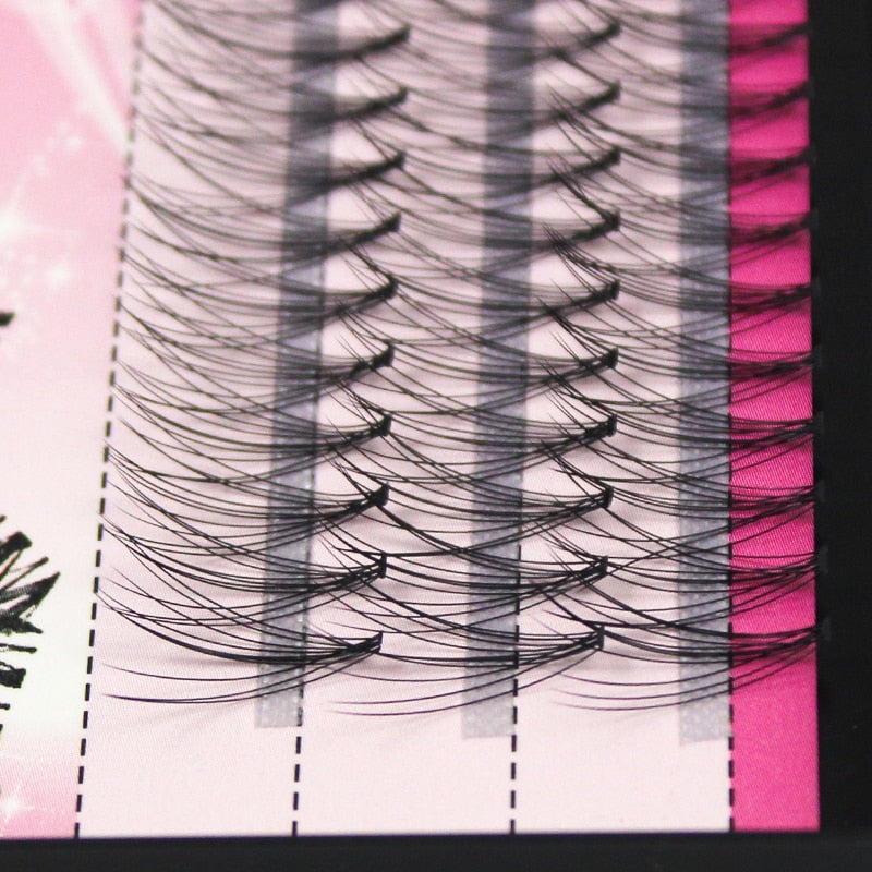 60pcs individual cluster eye lashes professional makeup