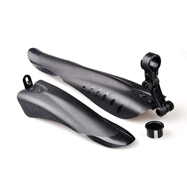 2 pcs bicycle mudguard mountain bike fenders set black 2