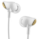 earphone nano zircon earbuds for iphone samsung with mic&remote white