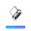magnetic cable for iphone 6 7 xs micro usb only ios plug