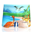 baby boy swimming trunks dinosaur fish print cartoon bathing suit