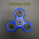 ceramics bearing tri-spinner abs edc hand spinners blue steel