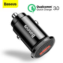 mini usb car charger quick charge 3.0 car phone charger