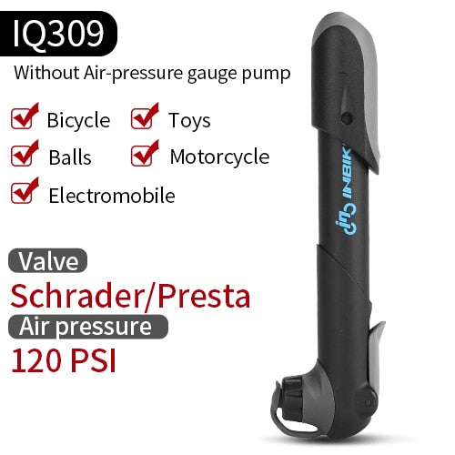 portable bicycle pump mini hand air pump iq309