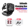 cbaooo b11 bluetooth earphones 5.0v wireless headphones power supply 500mah