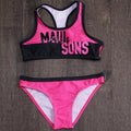 children's swimwear two piece flamingo swimsuit for girls