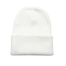 new unisex beanies casual cap white