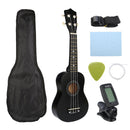 21 inch ukelele soprano 4 strings hawaiian spruce basswood guitar