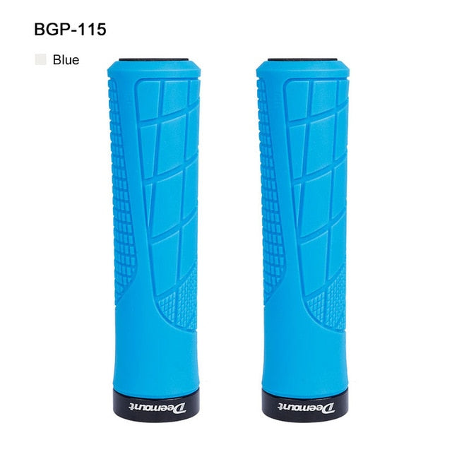 deemount comfy bicycle grips rubber handlebar casing sheath shock bgp-105bu