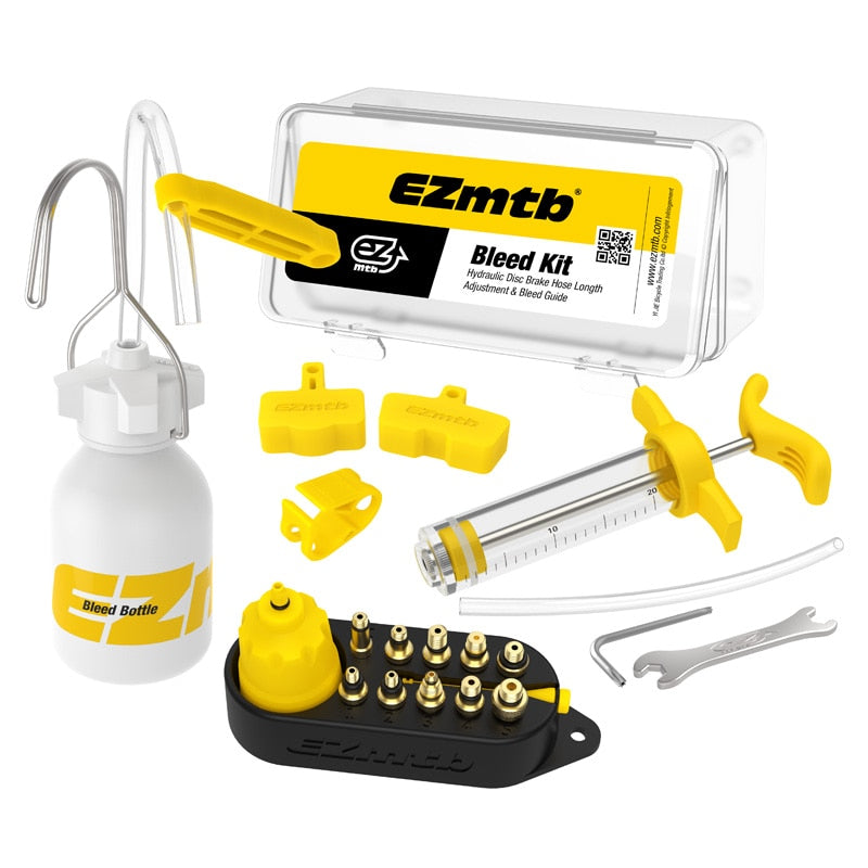 bicycle hydraulic disc brake oil bleed kit tools