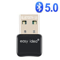 wireless usb bluetooth adapter 5.0 for computer bluetooth dongle usb bluetooth 5.0 black