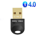 wireless usb bluetooth adapter 5.0 for computer bluetooth dongle usb bluetooth 4.0 black