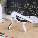 high quality aluminium alloy guitar capo guitar accessories quick white