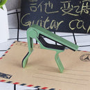 high quality aluminium alloy guitar capo guitar accessories quick green