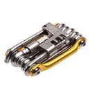 bicycle bike tools repairing set 15 in 1 bike repair tool kit 11in1 gold
