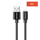 suntaiho 2.4a usb cable for iphone charger cable xs max xr x usb fast