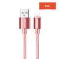 suntaiho 2.4a usb cable for iphone charger cable xs max xr x usb fast