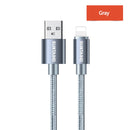 suntaiho 2.4a usb cable for iphone charger cable xs max xr x usb fast