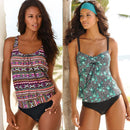 swimwear sexy swimsuit women plus size tankini sets swim vintage