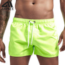 men's beach surf swimming trunks hybrid sport shorts