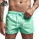 men's beach surf swimming trunks hybrid sport shorts