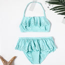 children's swimwear two piece flamingo swimsuit for girls