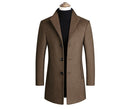 mountainskin men wool blends coats autumn winter