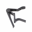 universal capo guitar accessories quick change clamp key aluminium black