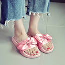 women slippers rihanna silk bow slides summer beach shoes