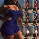 women short sling high waist jumpsuit beach playsuit  party club