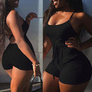 women short sling high waist jumpsuit beach playsuit  party club