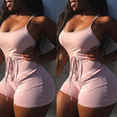 women short sling high waist jumpsuit beach playsuit  party club