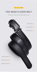 black genuine leather belt men's belts cow leather belts for men